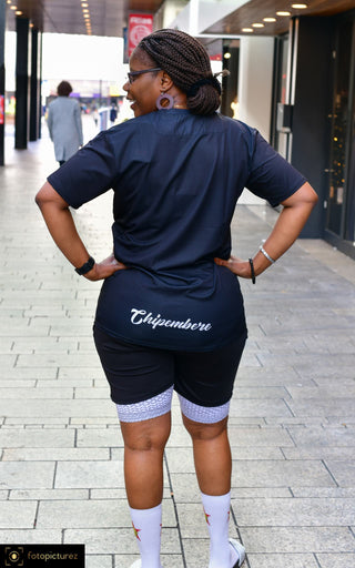 Courtney Lock Personalised Nickname T-shirts - Zim Flag - Chipembere