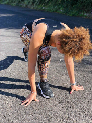 Pfeka African Print Sports Bra