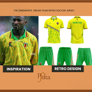 Introducing the Zimbabwe Dream Team Retro Jersey: A Fusion of Heritage and Sporting Legacy