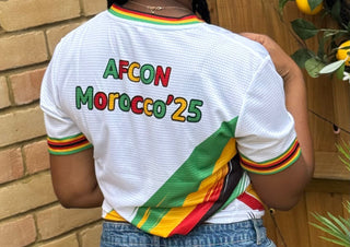 Go Warriors Go – Pfeka AFCON 2025 Fan T-Shirts - PRE-ORDERS